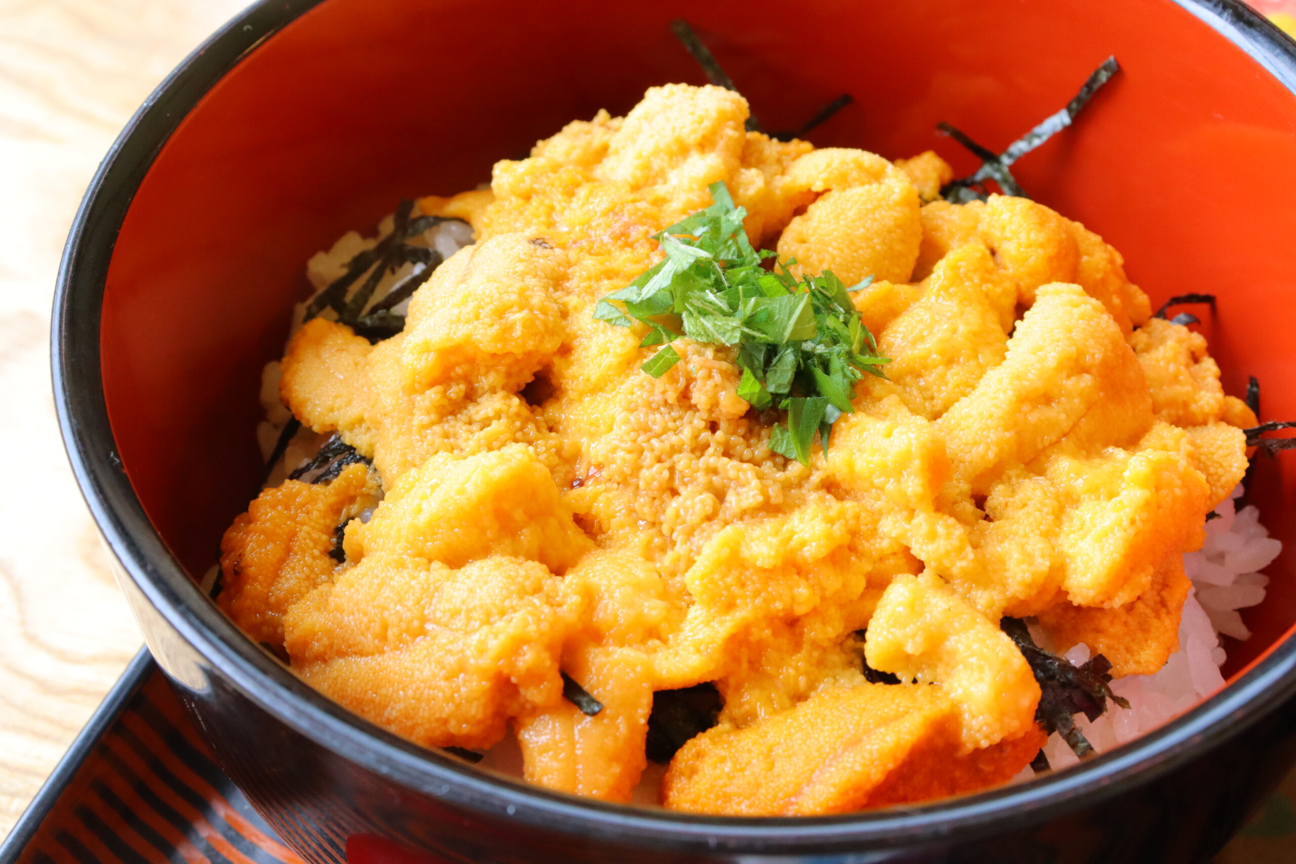 黒崎仙峡温泉さんきょう食堂のウニ丼