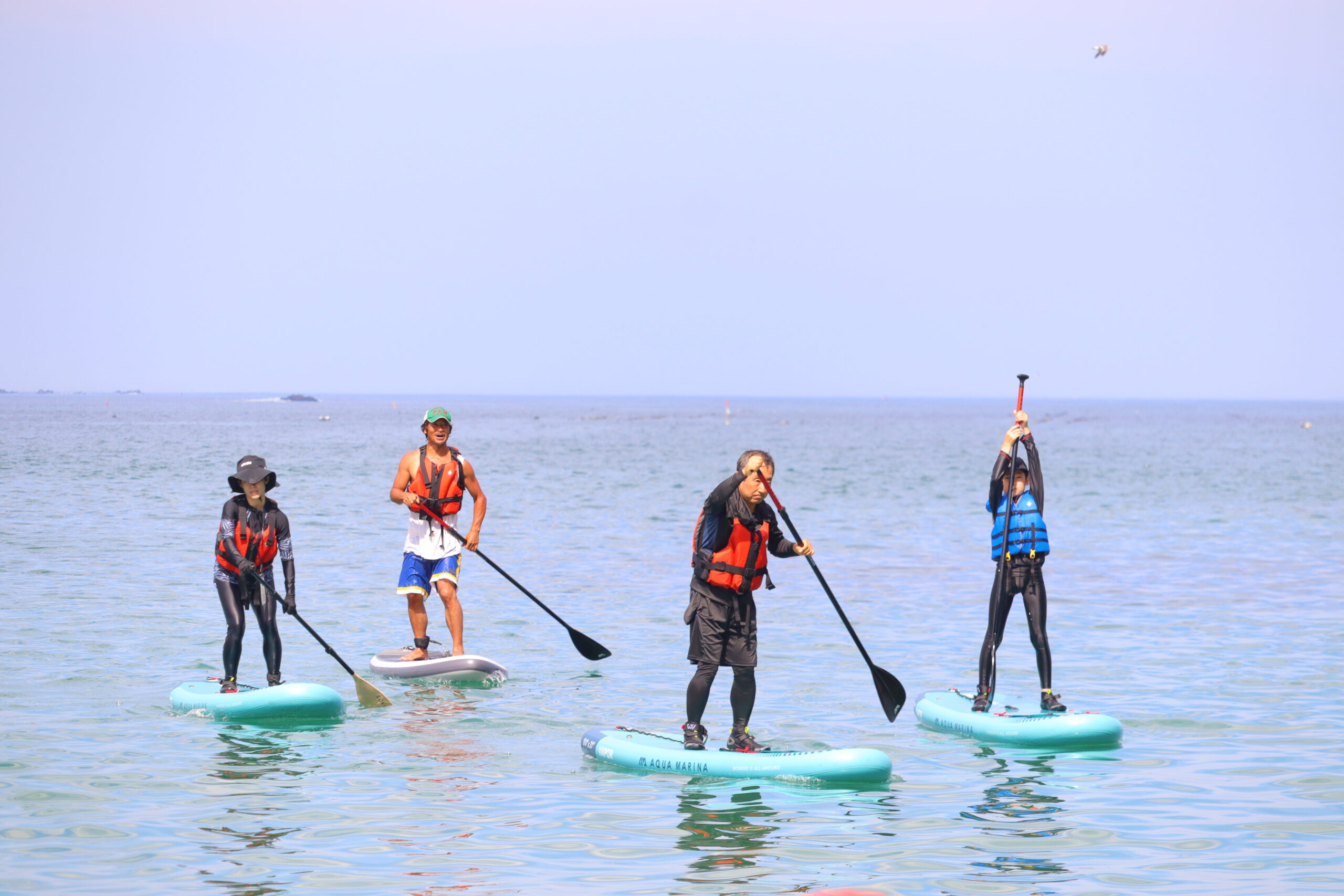広田の海で楽しむSUP体験